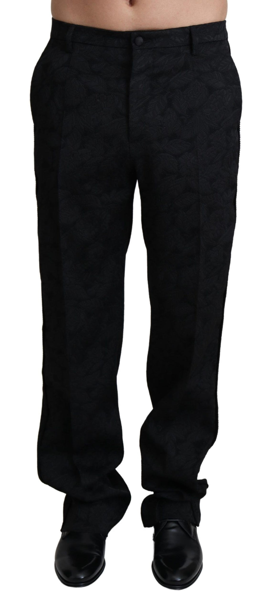 Dolce & Gabbana Elegant Black Dress Pants for Sophisticated Style