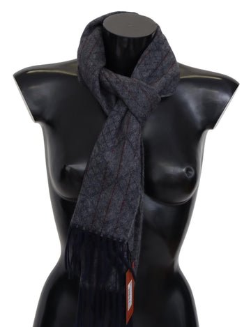 Missoni Elegant Striped Wool Scarf