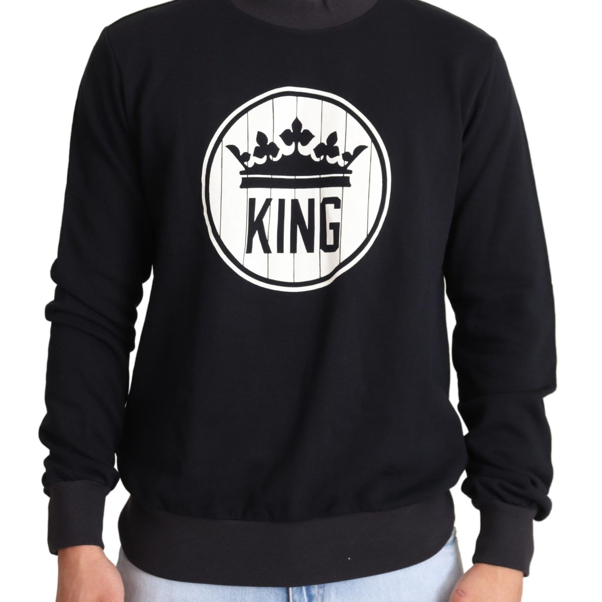 Dolce & Gabbana Regal Crown Motive Crewneck Sweater