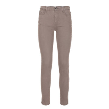 Imperfect Impeccable Gray Cotton Stretch Pants