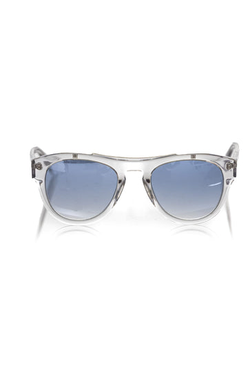 Frankie Morello Chic Shaded Blue Lens Wayfarer Sunglasses