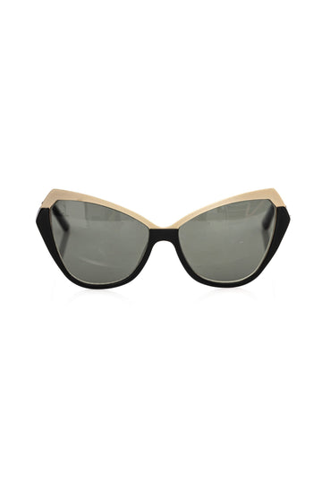 Frankie Morello Chic Bicolor Cat Eye Sunglasses