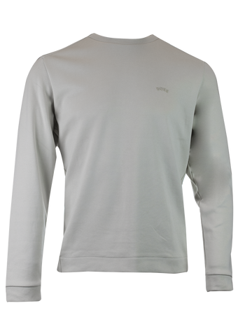 Hugo Boss Elegant Beige Cotton Sweatshirt