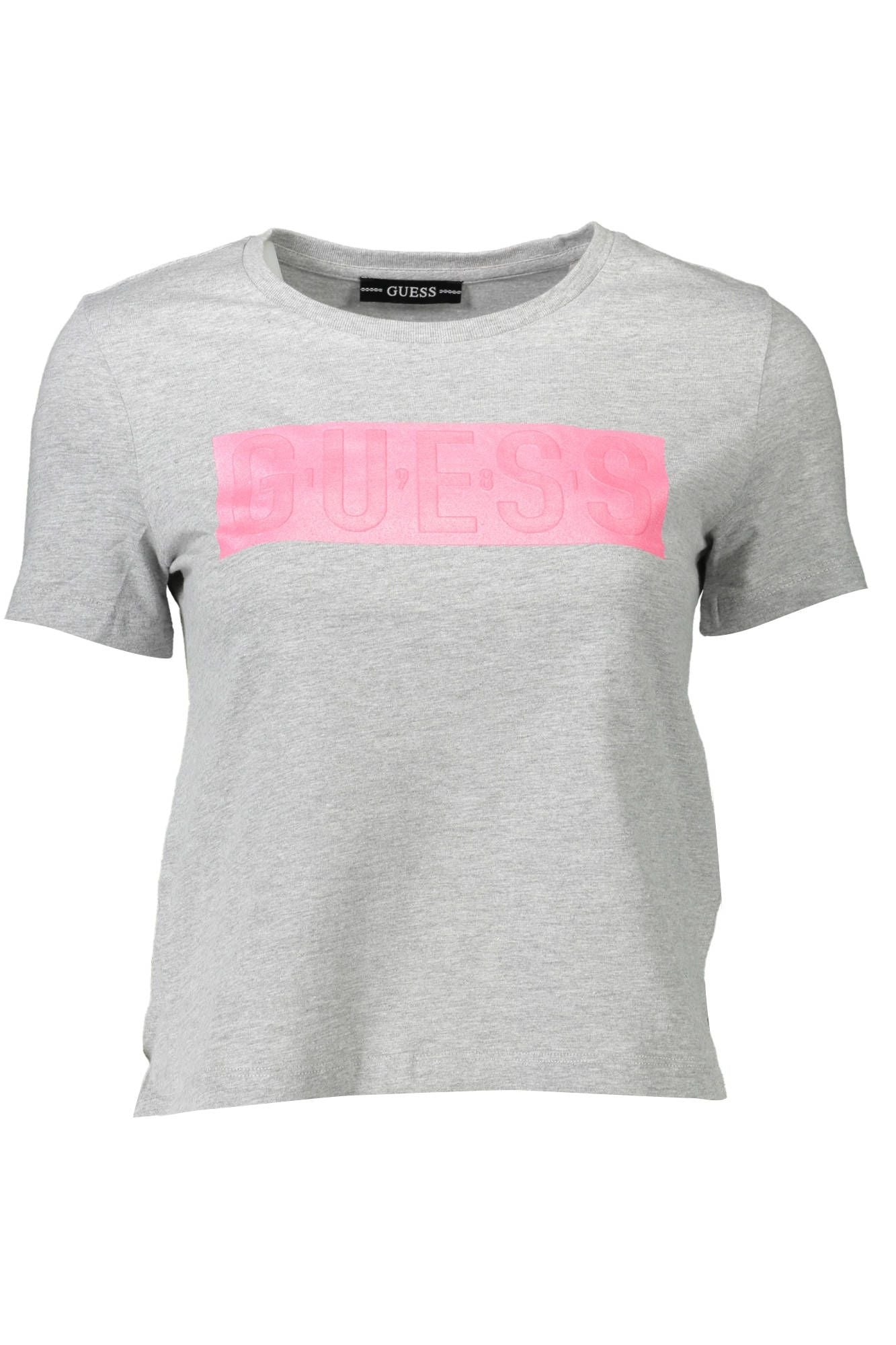 Guess Jeans Gray Cotton Women Top