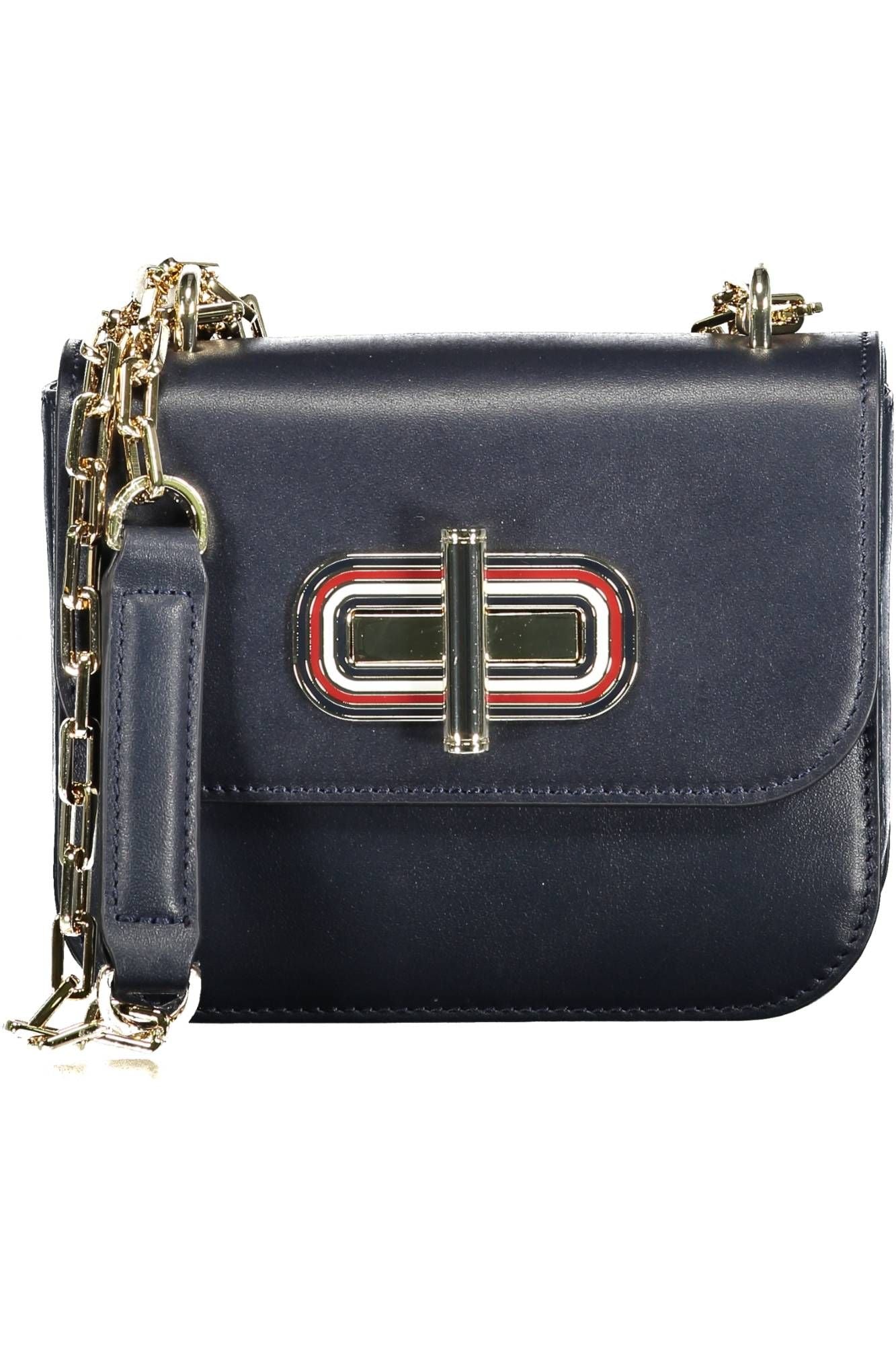 Tommy Hilfiger Blue Leather Women Handbag