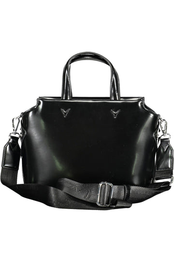 BYBLOS Elegant Black Two-Handle Bag with Contrasting Details