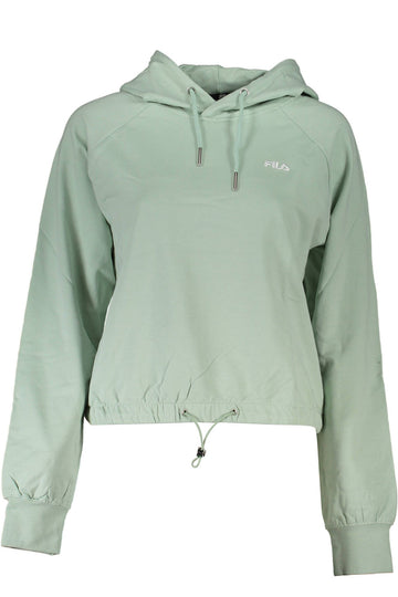 Fila Green Cotton Women Sweater