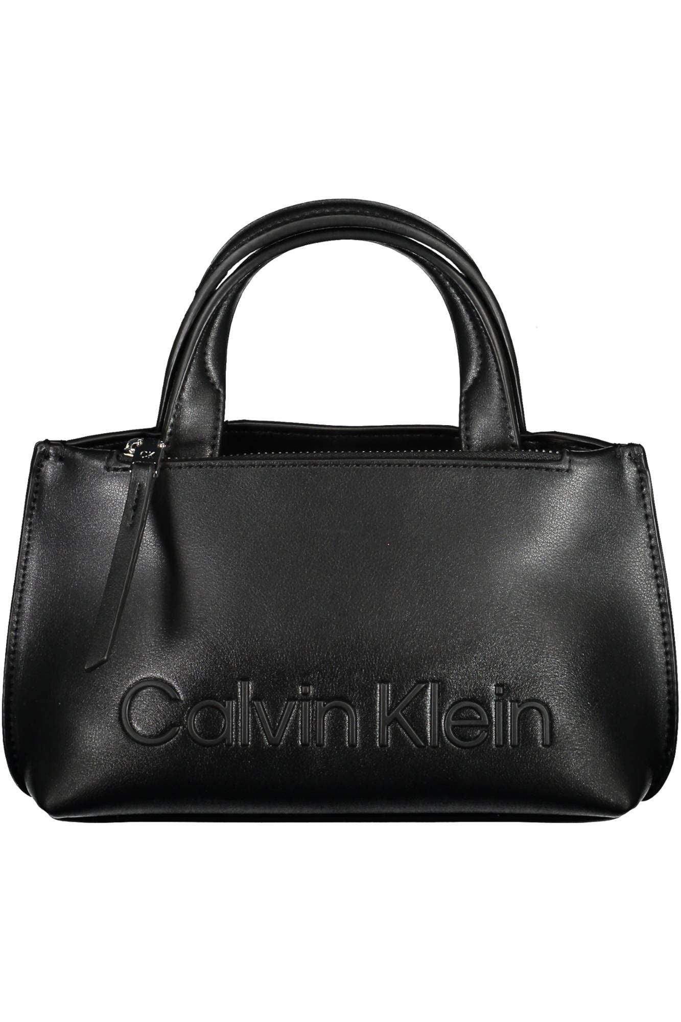 Calvin Klein Black Polyester Women Handbag