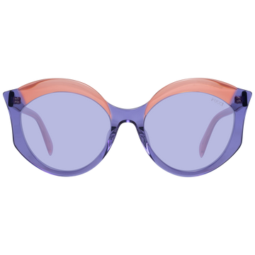 Emilio Pucci Elegant Purple Butterfly Sunglasses