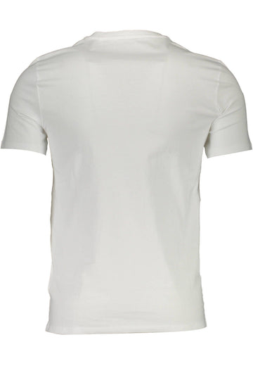 Guess Jeans White Cotton Men TShirt