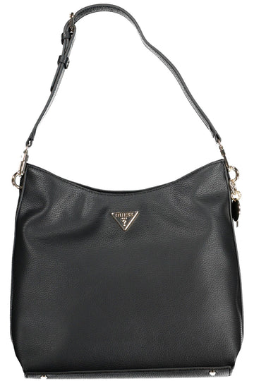 Guess Jeans Chic Black Polyurethane Shoulder Bag