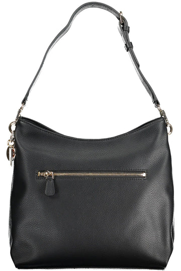 Guess Jeans Chic Black Polyurethane Shoulder Bag