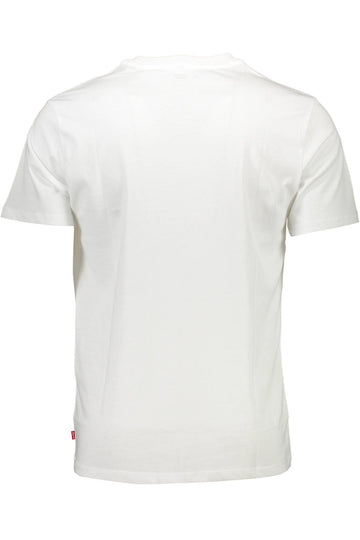 Levi's Crisp White Crew Neck Cotton Tee