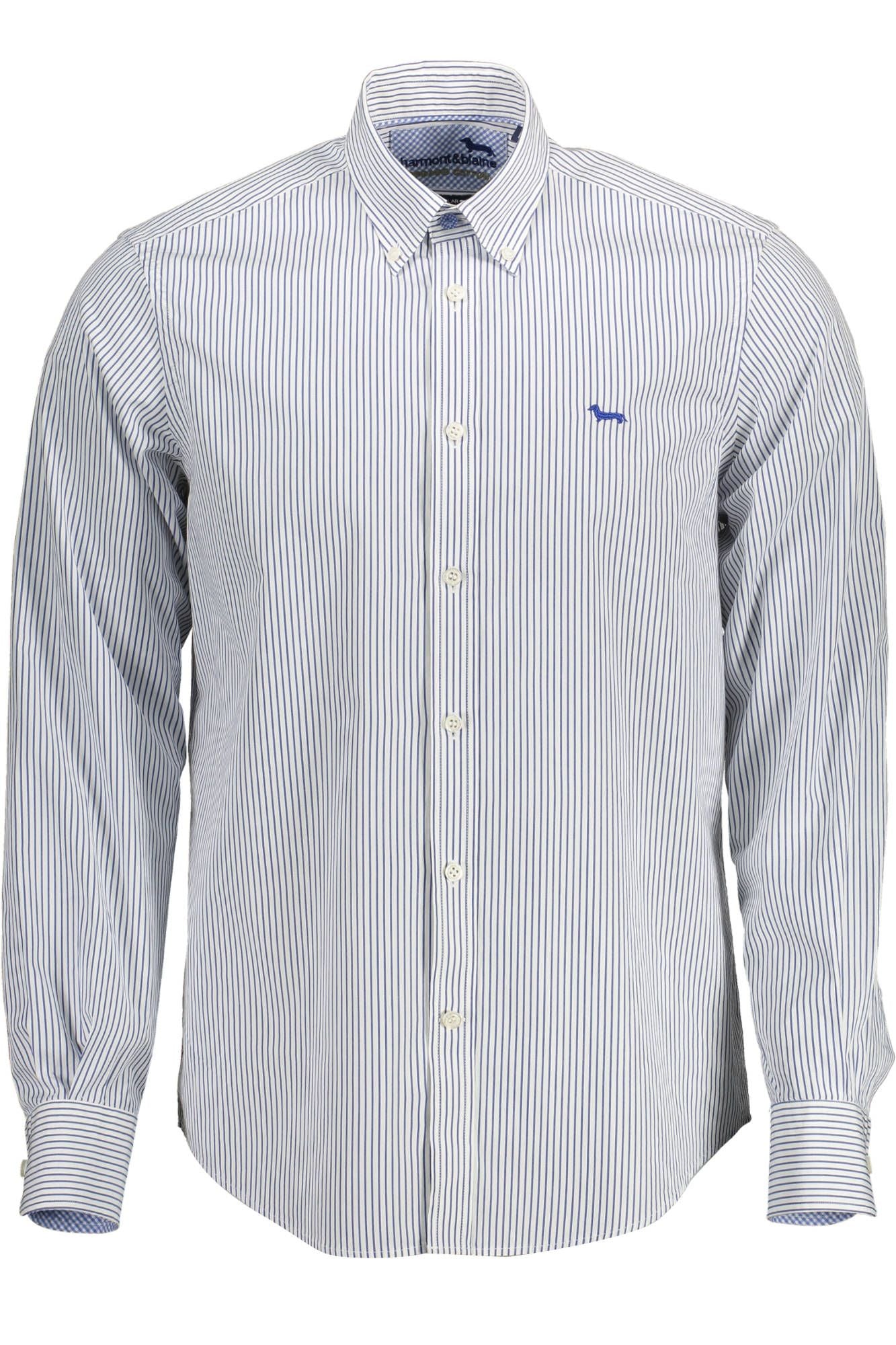 Harmont & Blaine Blue Cotton Men Shirt