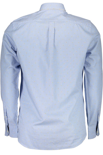 Harmont & Blaine Light Blue Cotton Men Shirt