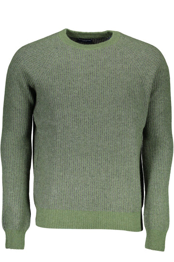 North Sails Eco-Conscious Wool-Blend Green Sweater