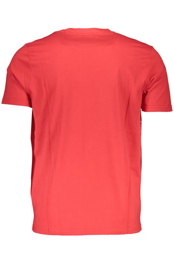 North Sails Red Cotton Men T-Shirt