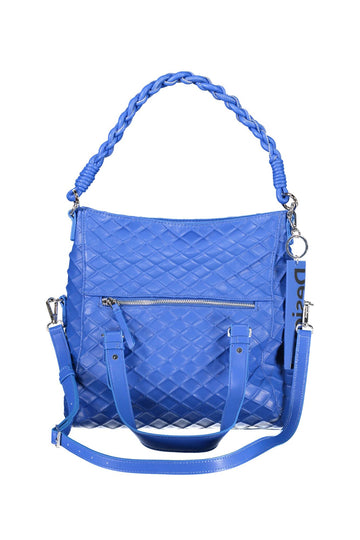 Desigual Blue Polyethylene Women Handbag