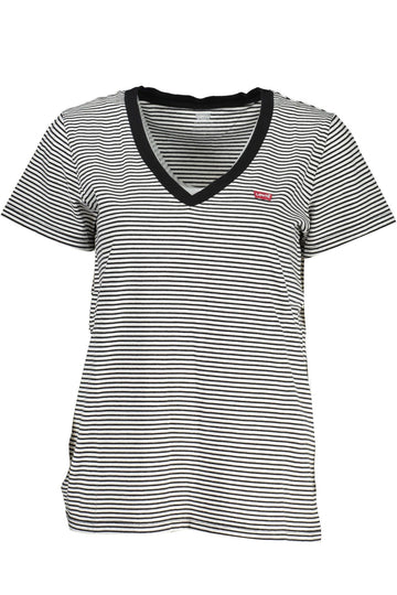 Levi's Sleek V-Neck Tee with Classic Logo