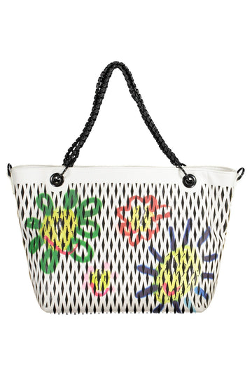 Desigual White Polyethylene Women Handbag