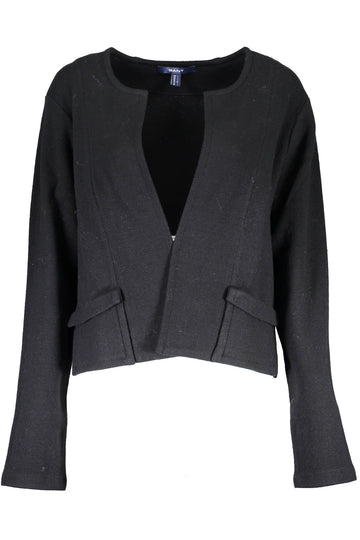 Gant Black Wool Women Cardigan