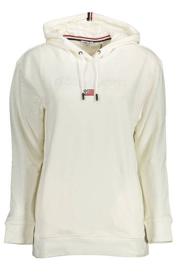 U.S. POLO ASSN. White Cotton Women Sweater