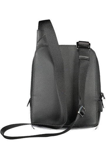 Calvin Klein Black Polyester Men Shoulder Bag