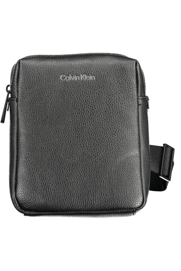 Calvin Klein Black Polyester Men Shoulder Bag