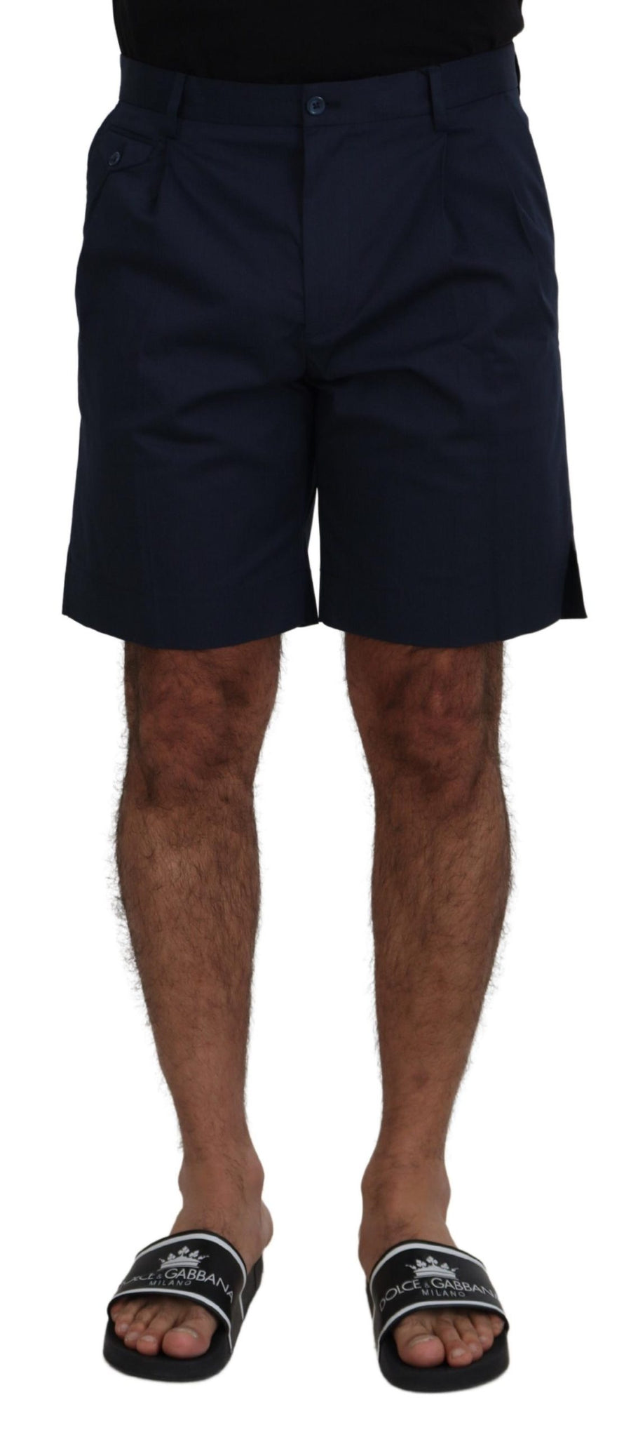 Dolce & Gabbana Elegant Blue Chino Shorts