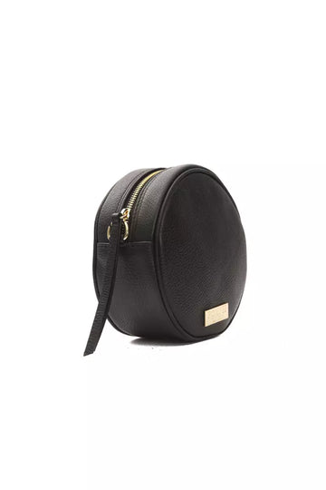 Pompei Donatella Small Oval Leather Crossbody Elegance