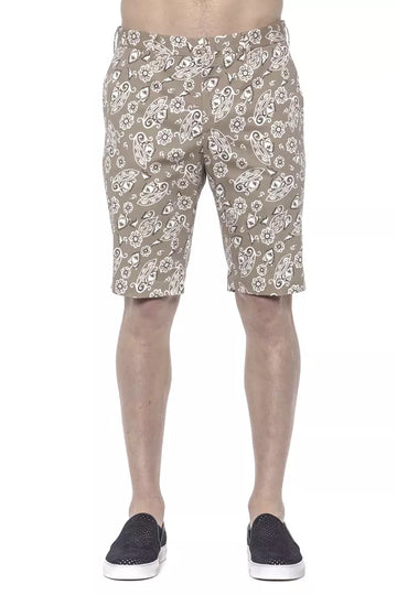 PT Torino Chic Beige Bermuda Shorts for Men