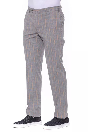 PT Torino Elegant Prince of Wales Check Trousers