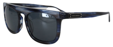 Dolce & Gabbana Elegant Blue Acetate Sunglasses for Women