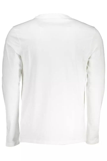 Hugo Boss White Cotton Men T-Shirt