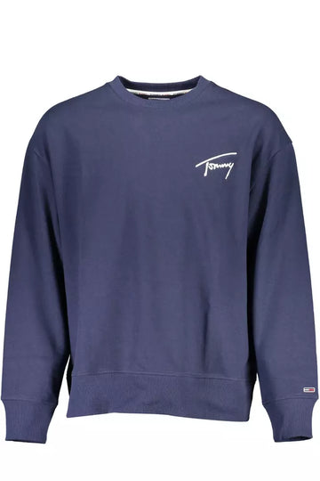 Tommy Hilfiger Blue Cotton Men Sweater