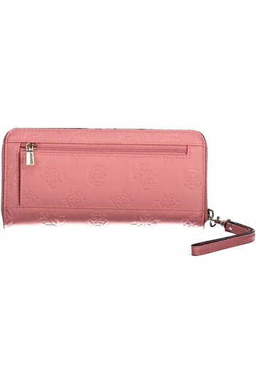 Guess Jeans Pink Polyethylene Women Wallet