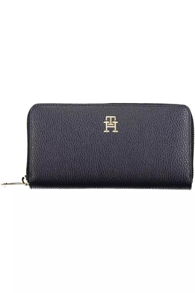 Tommy Hilfiger Blue Polyethylene Women Wallet