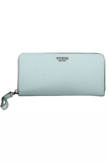 Guess Jeans Light Blue Polyethylene Women Wallet