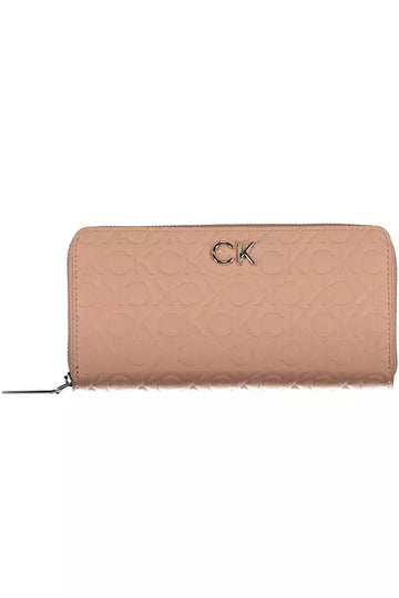 Calvin Klein Pink Polyester Women Wallet