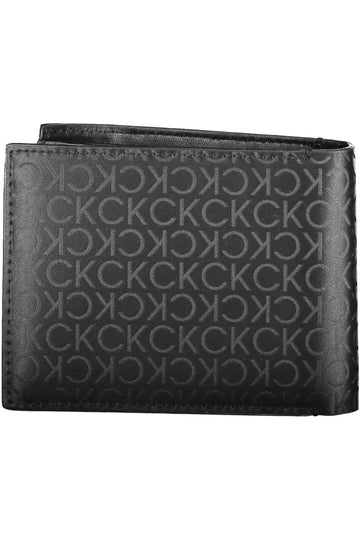 Calvin Klein Black Polyester Men Wallet