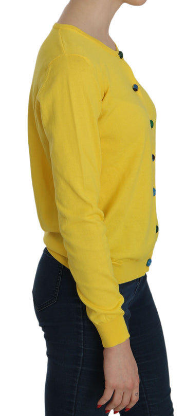 Jucca Radiant Yellow Cotton Sweater