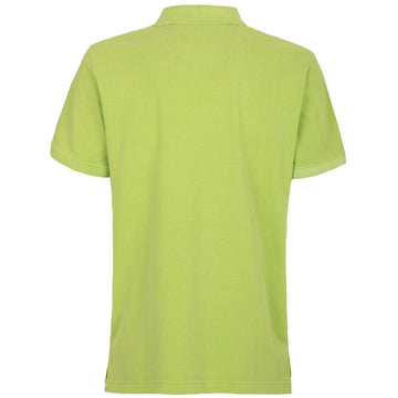 Fred Mello Chic Apple Green Embroidered Polo