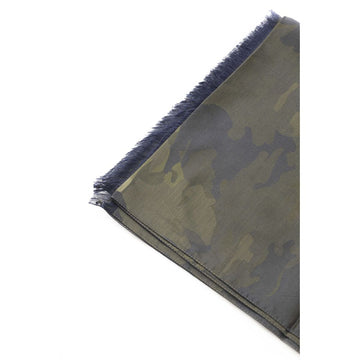 Trussardi Army Cotton Men Scarf