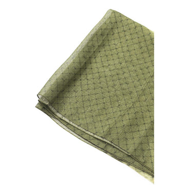 Trussardi Elegant Green Silk Blend Scarf