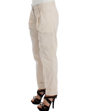 Ermanno Scervino Chic Beige Chino Pants - Elegance Redefined