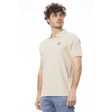 Invicta Beige Cotton Men Polo Shirt