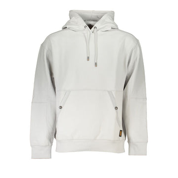 Hugo Boss Elegant Long-Sleeved Hooded Sweatshirt in Gray