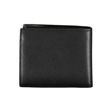 Tommy Hilfiger Black Leather Men Wallet