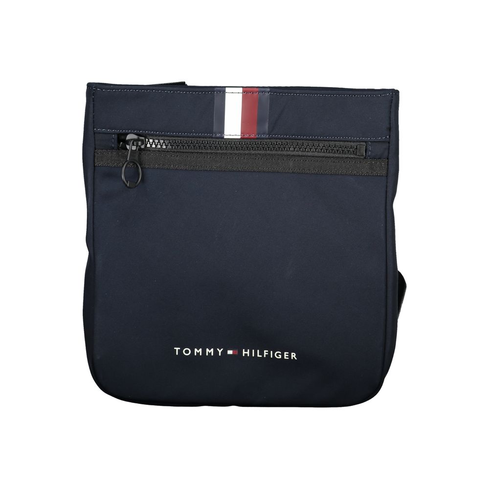 Tommy Hilfiger Blue Polyester Men Shoulder Bag