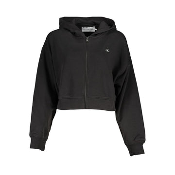 Calvin Klein Chic Hooded Sweatshirt in Timeless Black